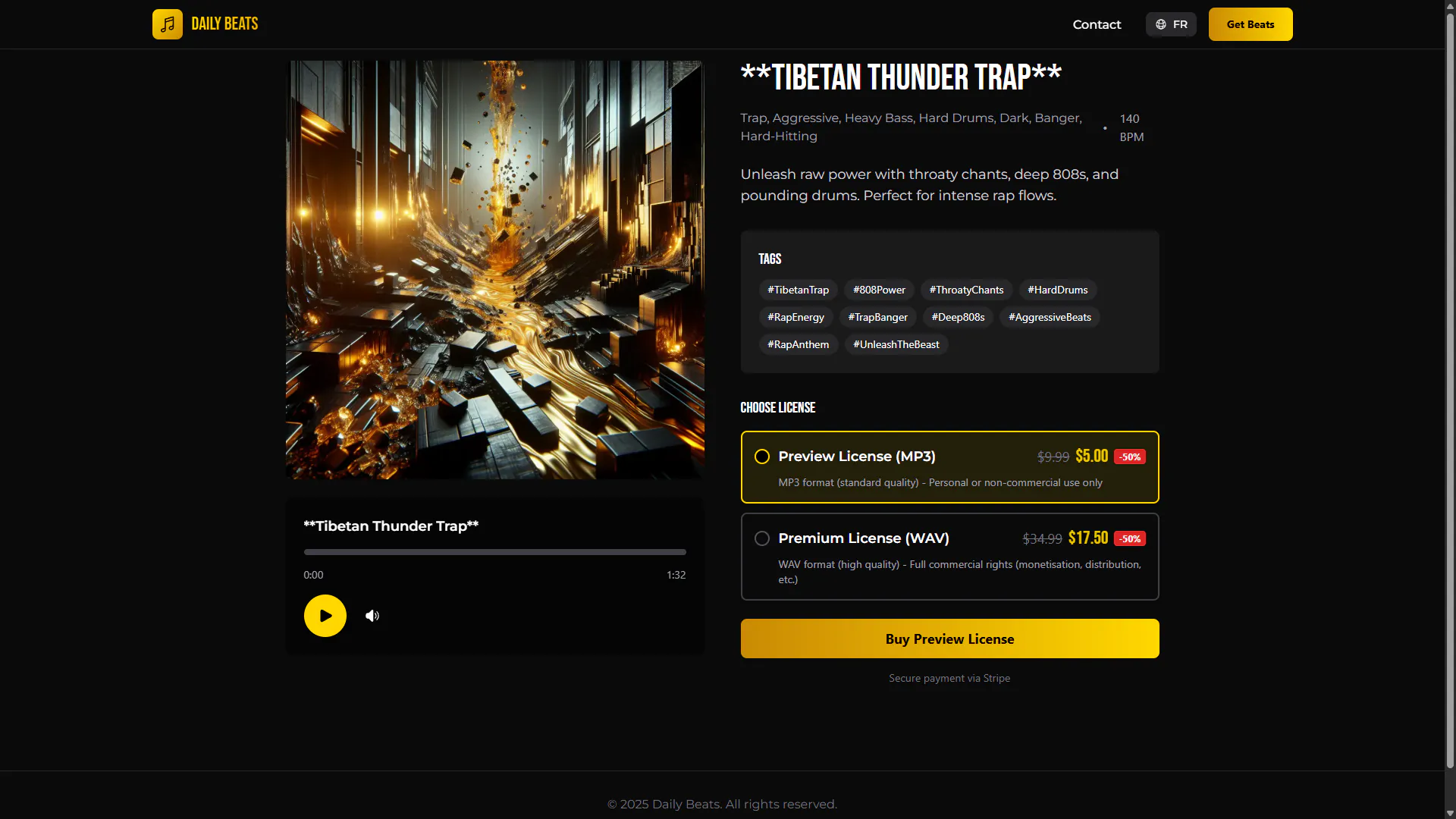 DailyBeat — screenshot 2