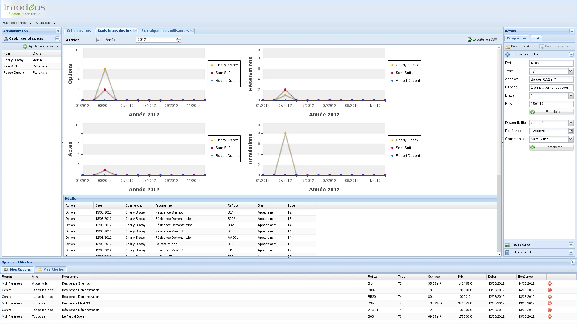 Imodeus Gestion — screenshot 2