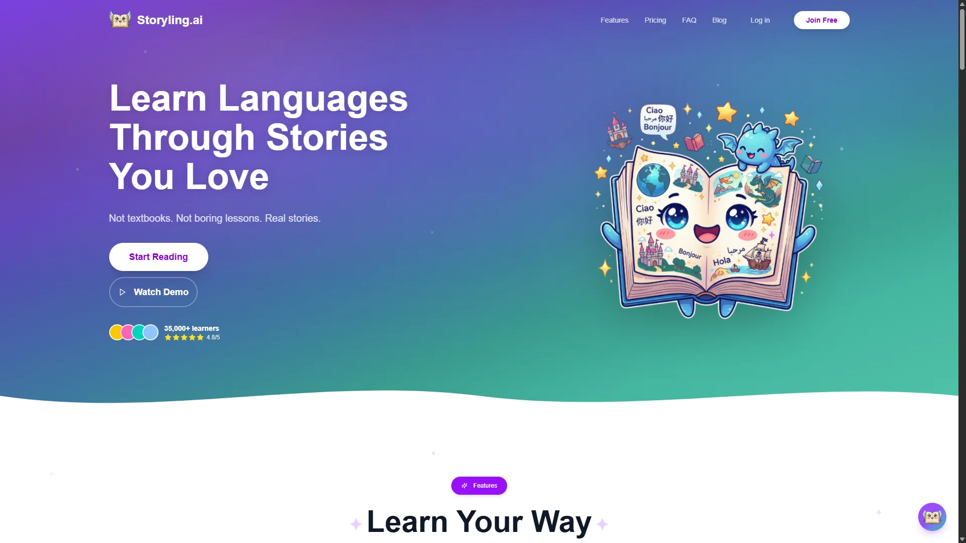 Storyling.ai — screenshot 1